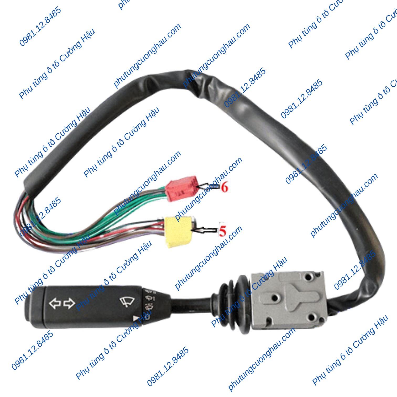 Thumbnail Công tắc tổng hợp giắc bé xe tải CNHTC HOWO 2013