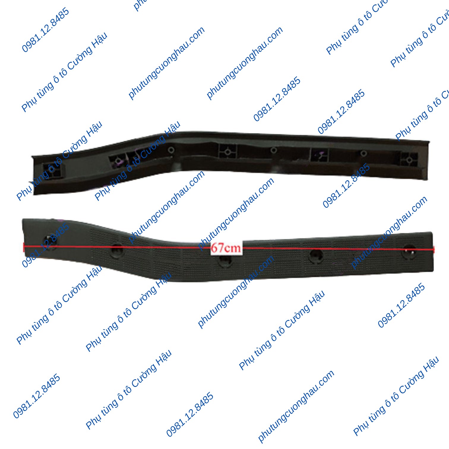 Thumbnail Nẹp mép sàn cabin (Nẹp táp li sàn) xe tải CNHTC HOWO A7