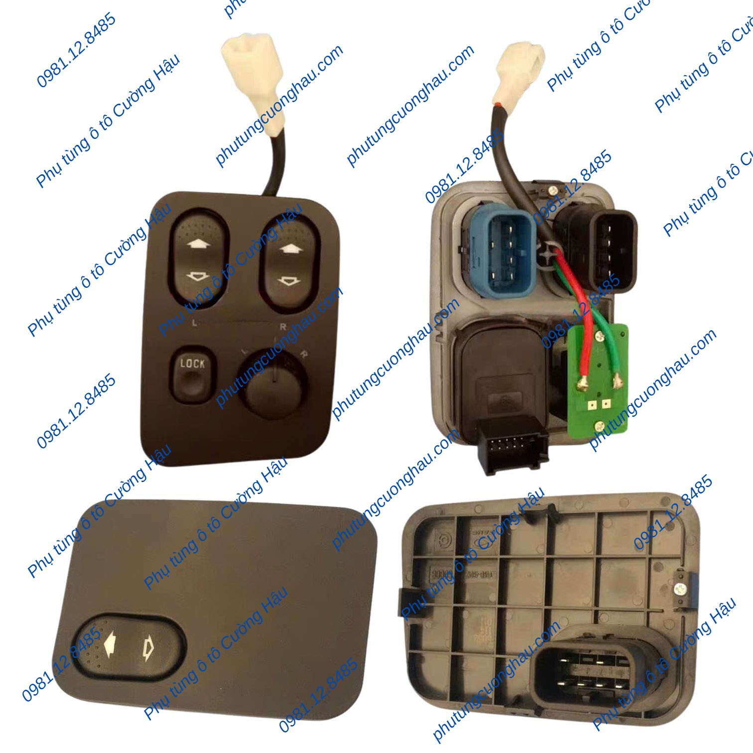 Thumbnail Công tắc bấm lên xuống kính xe tải CAMC H8