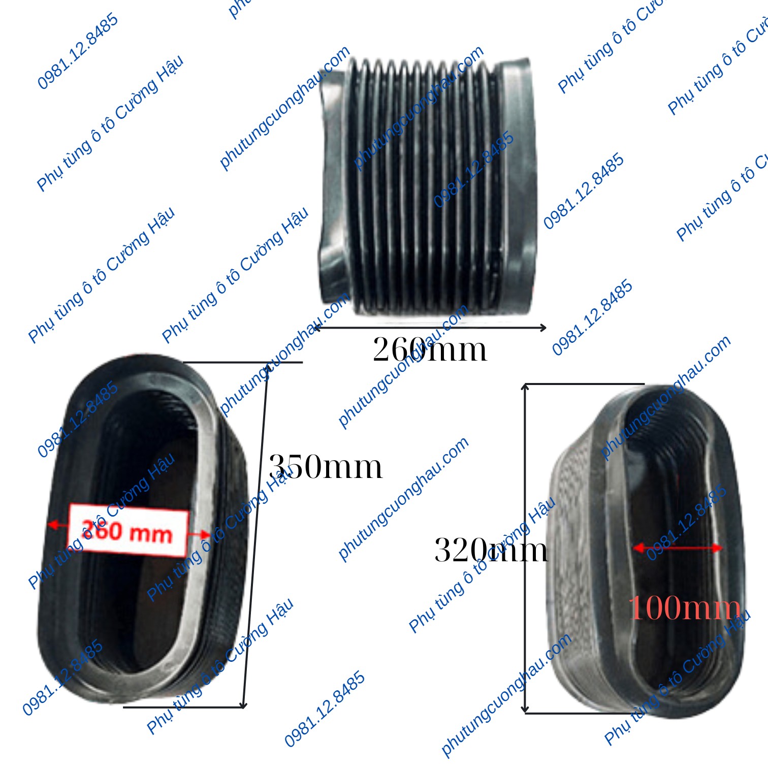 Thumbnail Ống sóng cổ hút xe tải CNHTC HOHAN N7