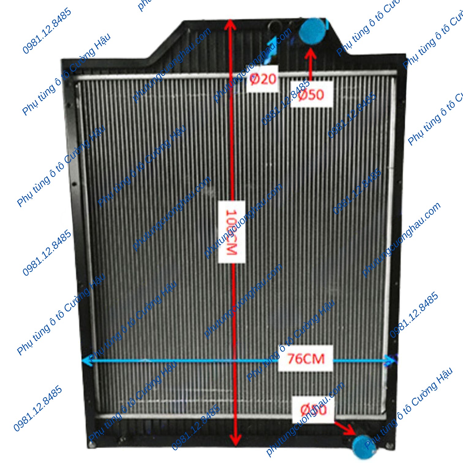 Thumbnail Két nước xe tải JAC 15T
