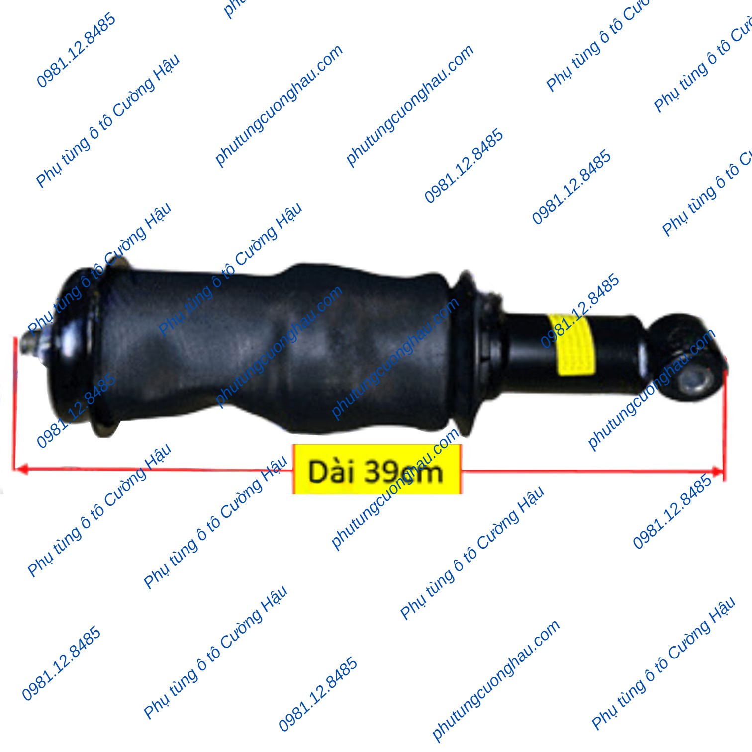 Thumbnail Giảm xóc cabin sau không có giá xe tải DONGFENG
