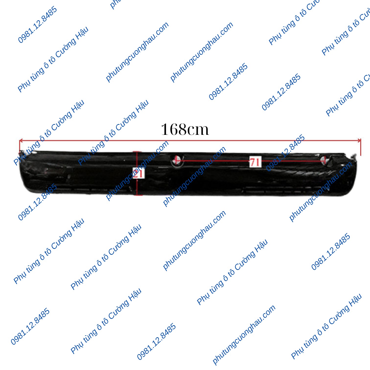 Thumbnail Ốp chân kính chắn gió xe tải HOA MAI 3T45, CỬU LONG 2T8, 1m68