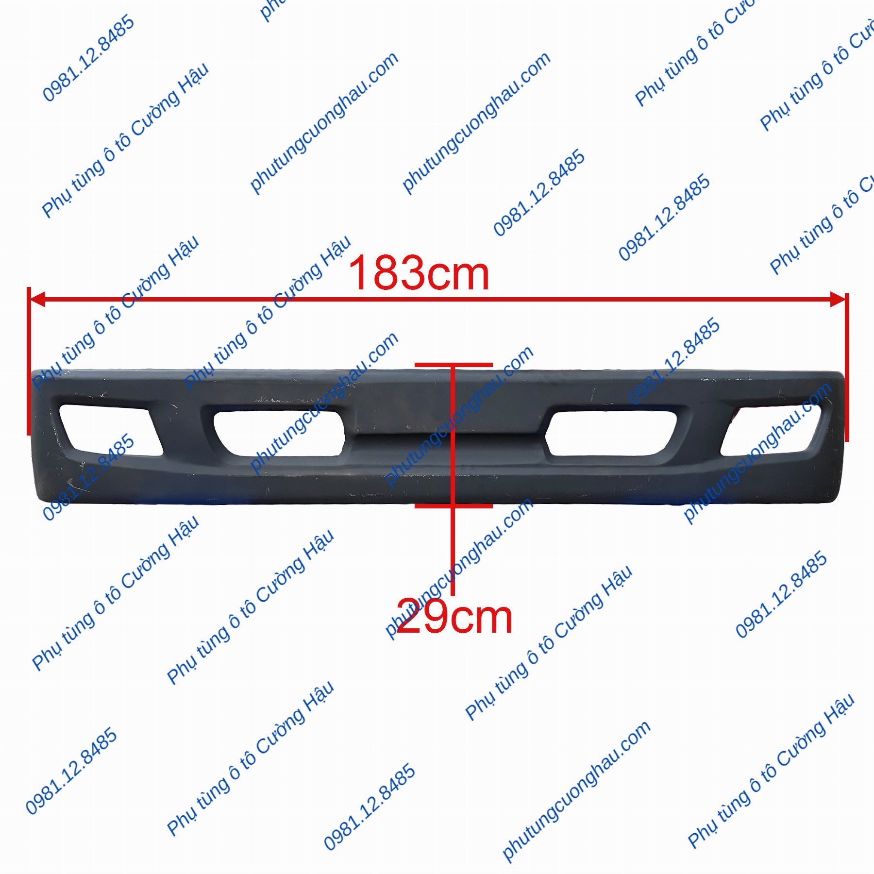 Thumbnail Ba đờ sốc trước xe tải TMT Cửu Long 5T - 6T thùng