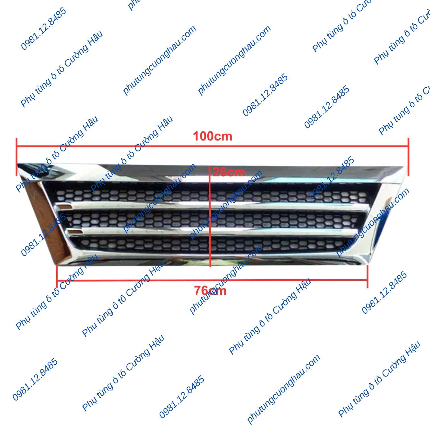 Thumbnail Mặt ca lăng xe tải Cửu Long TMT 2T dài 1M