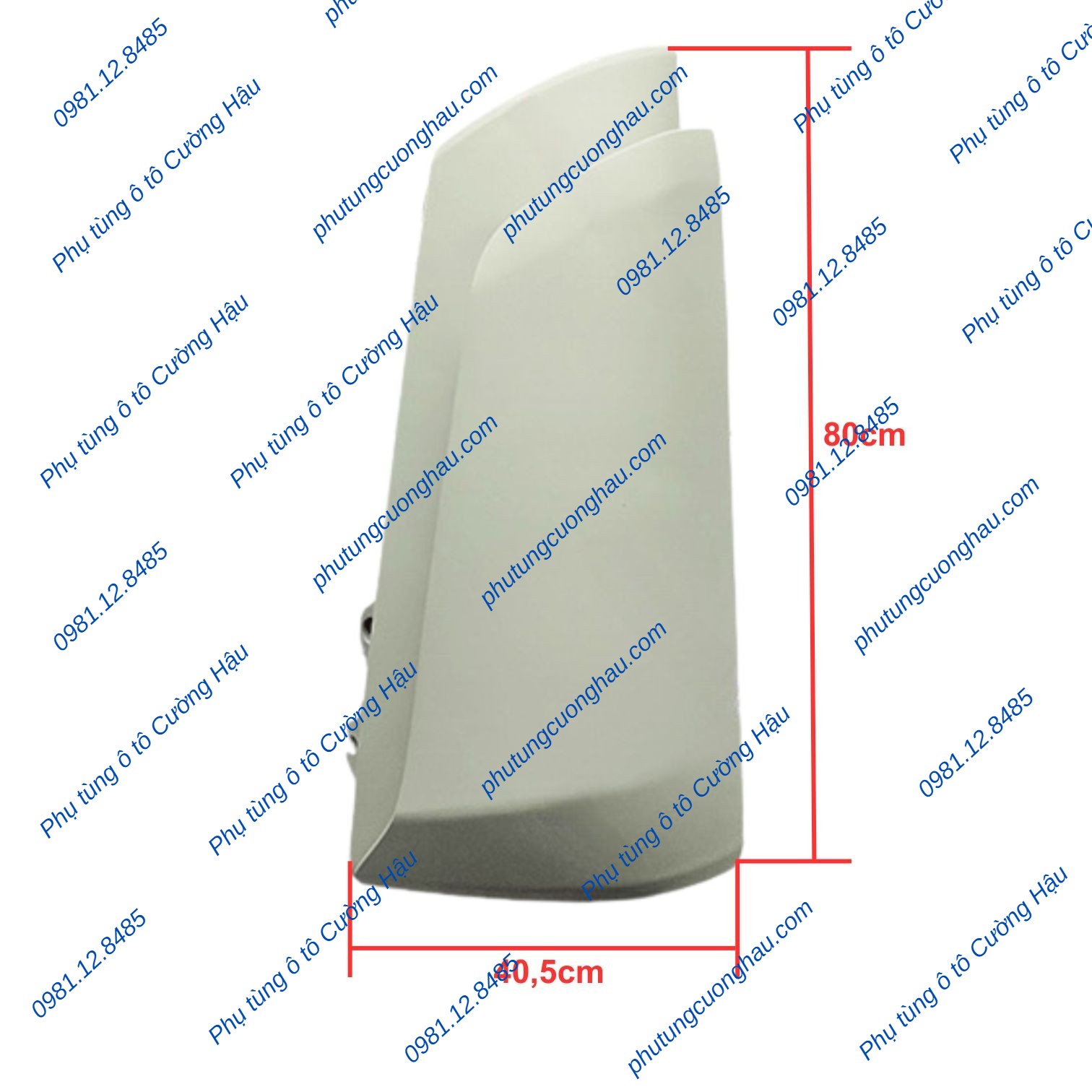 Thumbnail Ốp gò má, ốp mang gió xe tải Thaco AUMAN H5