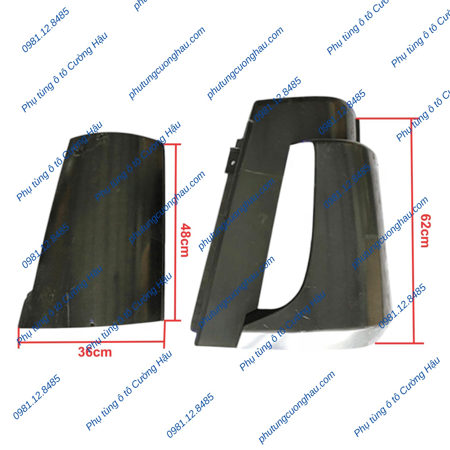 Thumbnail Ốp gò má, ốp mang gió trong và ngoài CNHTC HOHAN