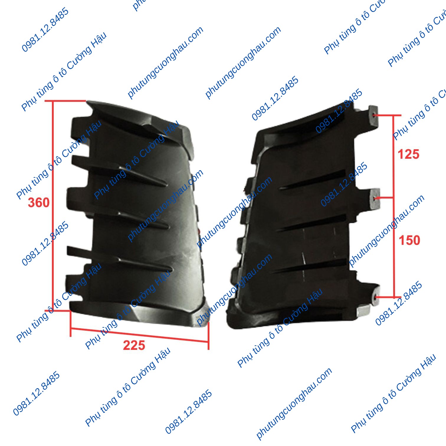 Thumbnail Lót ốp mang gió trong Thaco Auman 15T