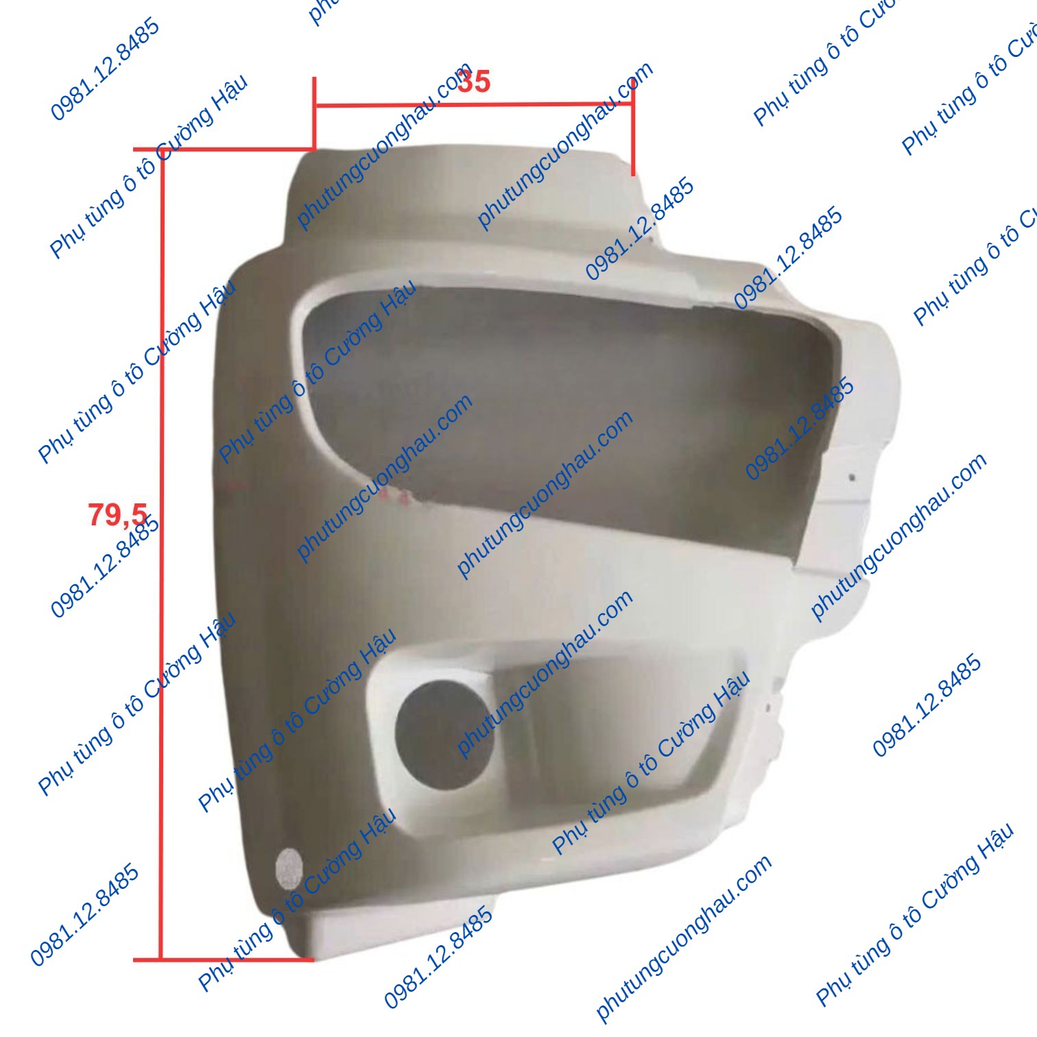 Thumbnail Vành đèn pha xe tải SANNY C8