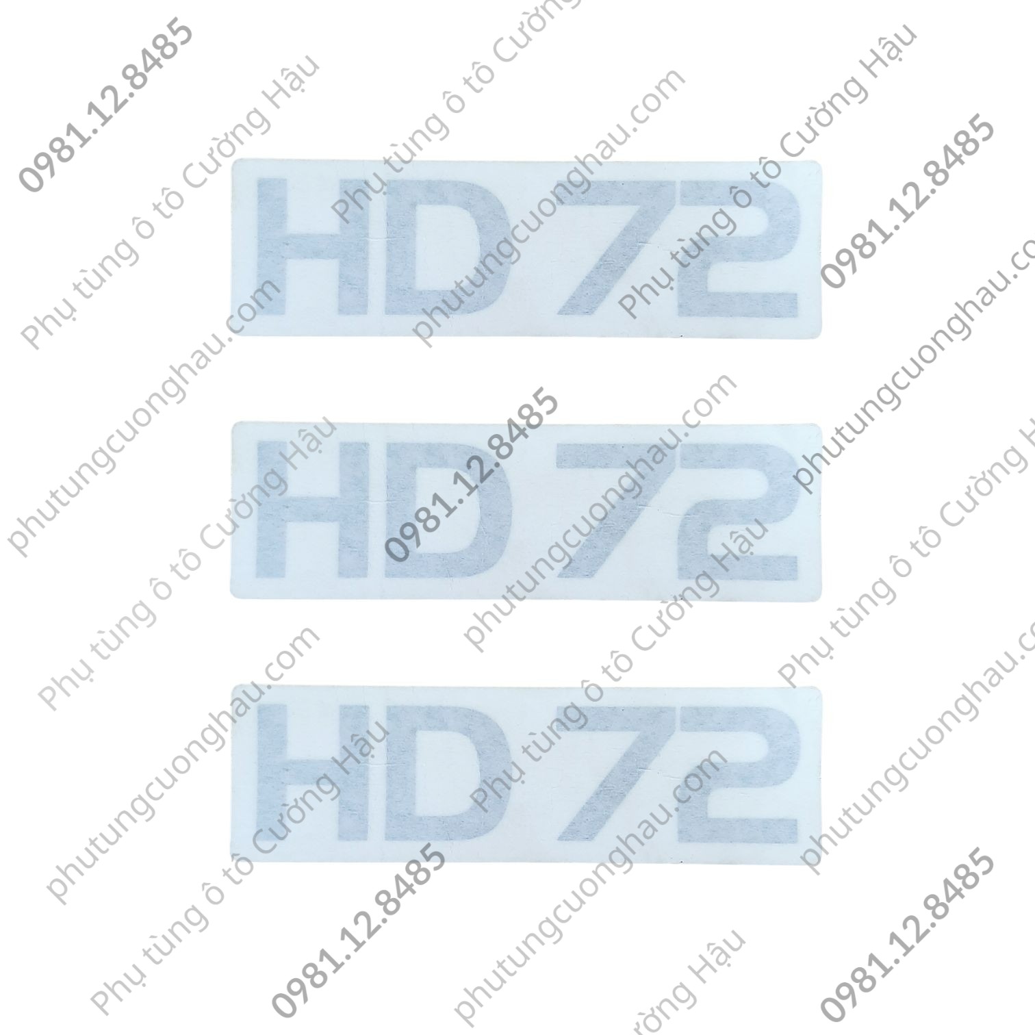 Ảnh Tem chữ HD72, xe tải Hyundai HD72