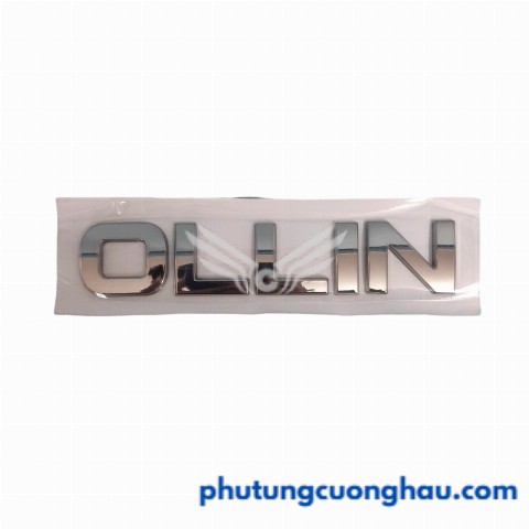 Chữ mạ crom OLLIN 186 x 36 mm, chính hãng