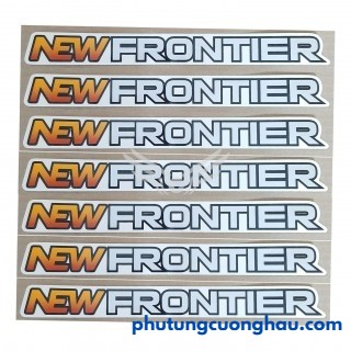 Tem chữ NEW FRONTIER