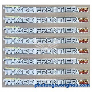 Tem chữ THACO FRONTIER 140, xe tải Thaco Frontier 140