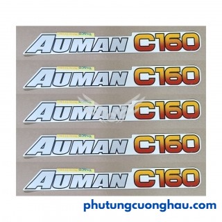 Tem chữ THACO AUMAN C160, xe tải Thaco Auman C160