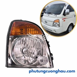 Đèn pha xe lòng trắng Hyundai Porter II form 2007