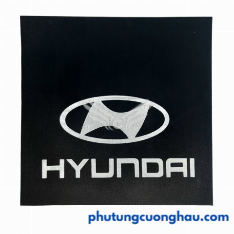 Cao su chắn bùn in Logo HYUNDAI KT 45 cm x 45 cm