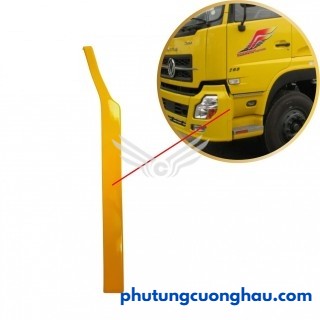 Trang trí vành đèn pha xe tải DongFeng Hoàng Huy, dài 72cm