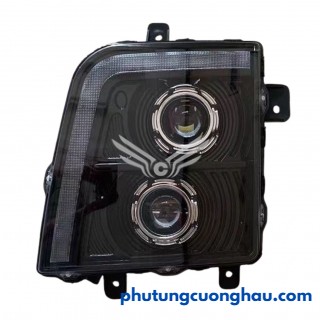 Đèn pha DongFeng Hoàng Huy 8T, lòng đen, LED ban ngày