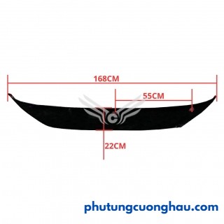 Ốp chân kính chắn gió xe tải Thaco Ollin dài 1m68