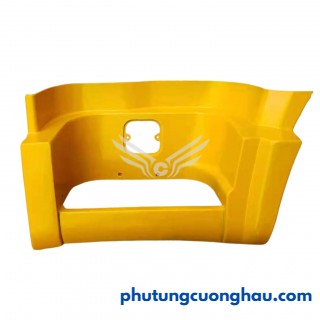 Ốp bậc lên xuống xe ben Thaco Auman 3 chân, cabin thấp, nửa dưới