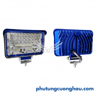 Đèn LED chữ nhật, vỏ xanh