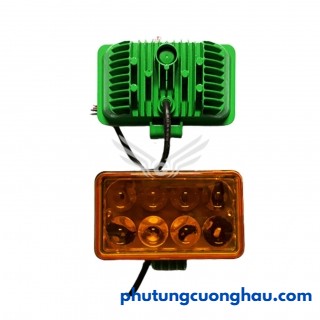 Đèn LED 8 bóng màu vàng, đế xanh