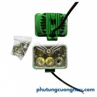 Đèn LED chữ nhật 6 bóng màu trắng hoặc vàng