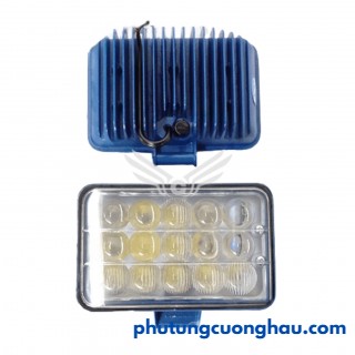 Đèn LED chữ nhật 15 mắt bi cầu, màu trắng