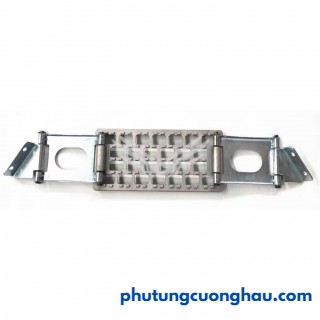 Bậc lên xuống treo, xe ben Shacman M3000