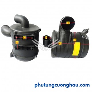 Hộp (bầu) lọc gió xe tải Thaco Ollin PU2028