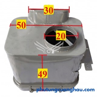 Hộp (bầu) lọc gió xe ben CNHTC HOWO A7