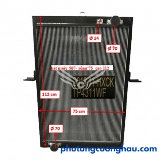 Két nước xe tải CHENGLONG HẢI ÂU 507 rộng 75, cao 112