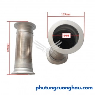 Ống xả mềm (ruột gà) xe tải SHACMAN M3000
