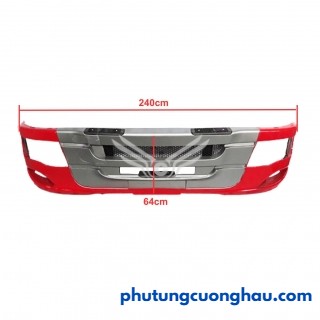 Ba đờ sốc trước xe tải JAC N944 15T phom mới, dài 240cm, cao 64cm
