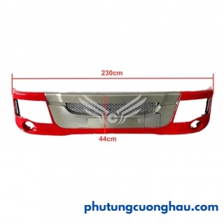 Ba đờ sốc trước xe ben JAC 15T dài 230cm, cao 44cm