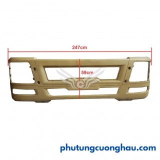 Ba đờ sốc trước xe đầu kéo Shacman F3000 dài 247cm, cao 59cm