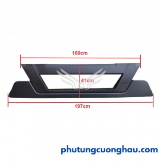 Ba đờ sốc mảnh giữa xe tải CNHTC Howo T7H dài 197cm, cao 41cm