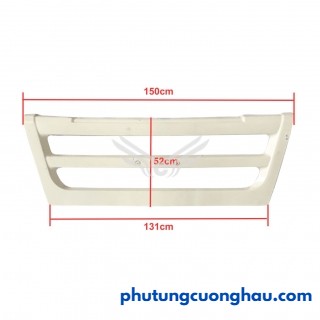 Ba đờ sốc mảnh trên, xe tải CAMC H08 dài 150cm, cao 52cm