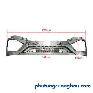 Ba đờ sốc trước, thanh chính CNHTC Howo NX dài 233cm, cao 57cm