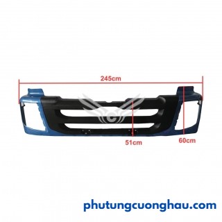 Ba đờ sốc trước xe tải Thaco Auman ETX 15T dài 245cm, cao 51cm