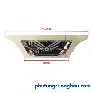 Mặt ca lăng, mặt nạ xe tải Thaco Forland cạnh trên 1m25, cạnh dưới 68cm