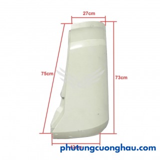 Ốp gò má, ốp mang gió xe tải Shacman X3000
