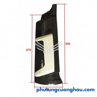 Ốp gò má, ốp mang gió xe tải Cửu Long 17T9, 4 chân
