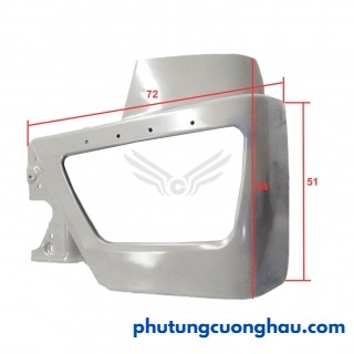 Vành đèn pha sắt xe ben THACO AUMAN H5 EST