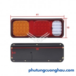Đèn hậu SD2002, điện 24V, vỏ sắt