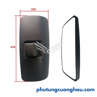 Gương chiếu hậu to 642, xe tải Hoàng Huy, Cửu Long 8 tấn L=R 642