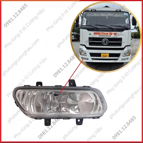 Đèn sương mù xe tải DongFeng Hồ Bắc, Hoàng Huy 3,4,5 chân