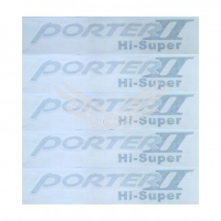 Tem chữ Porter II Hi Super, xe tải hyundai Porter II