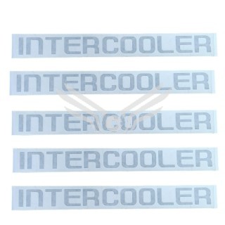 Tem chữ Intercooler, dán đầu cabin xe tải Hyundai Porter II