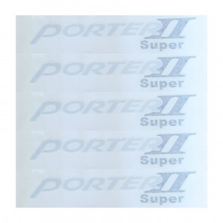 Tem chữ Porter II Super